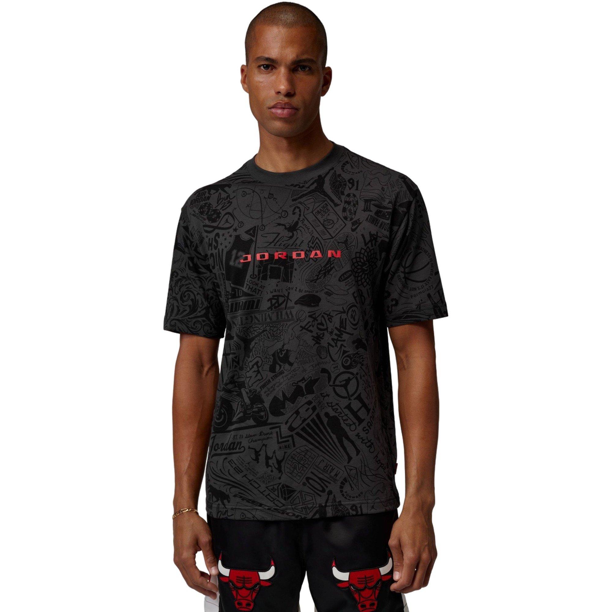 Jordan Men's Brooklyn Retro Tee - BLACK